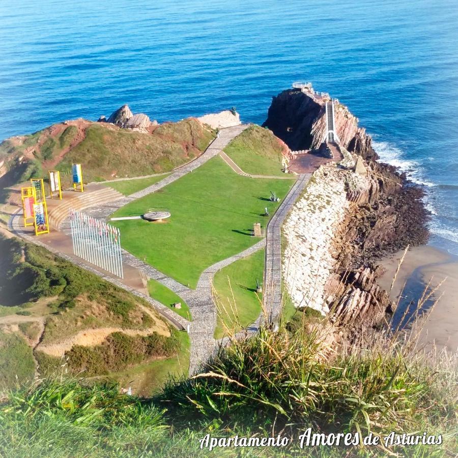 Amores De Asturias Apartman Piedras Blancas Kültér fotó